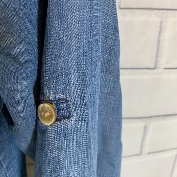 Anthro Cloth & Stone High-Low Pullover Shirt Sz XS - Picture 6 of 8